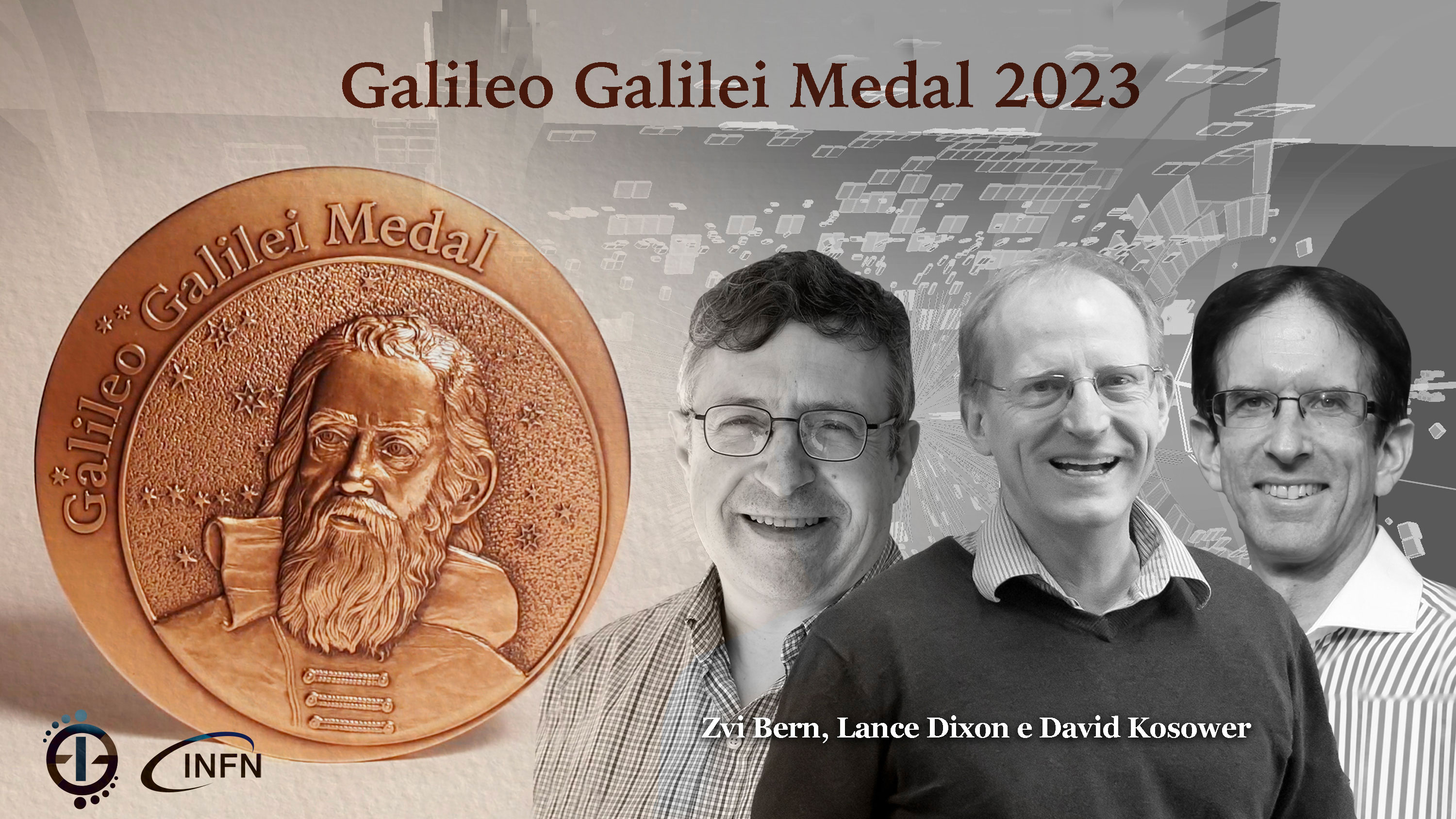 LA MEDAGLIA GALILEO GALILEI 2023 A ZVI BERN, LANCE…