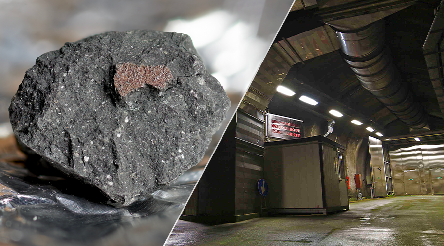 I Laboratori Nazionali del Gran Sasso INFN aiutano ad analizzare un raro meteorite