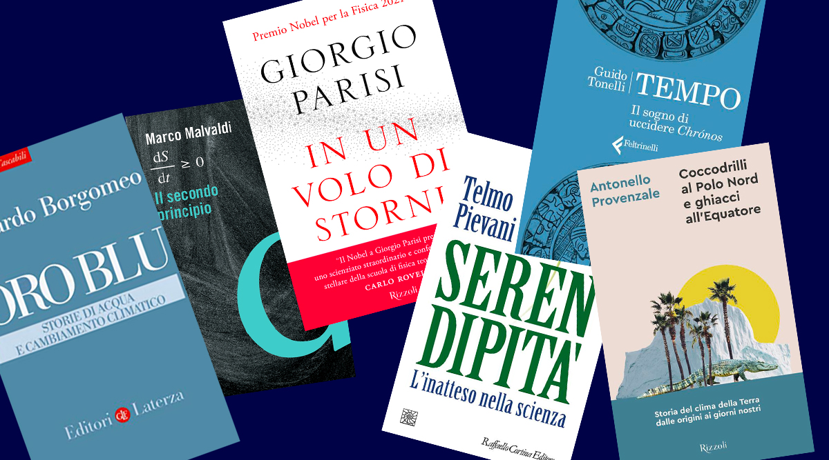 copertine dei 6 libri finalisti del Premio Asimov 2022/2023