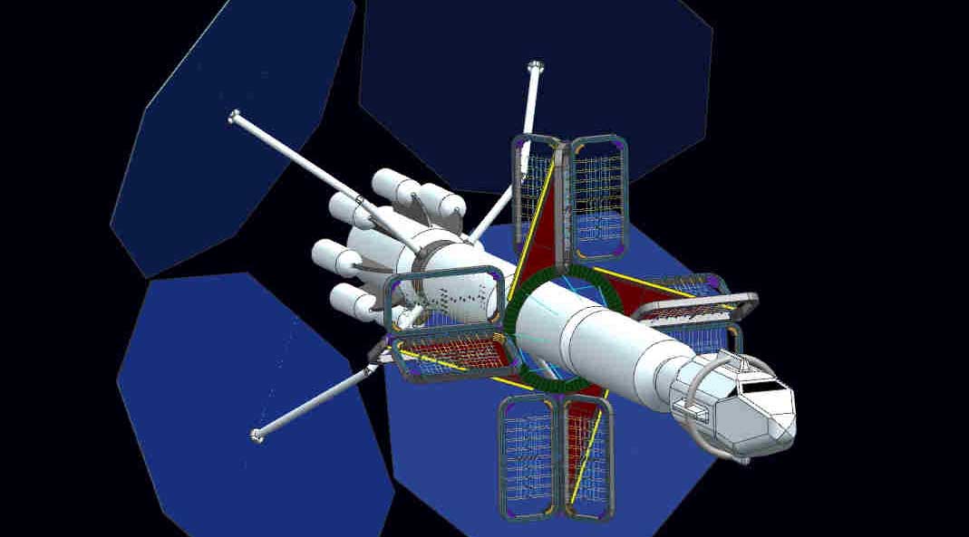 SR2S spacecraft
