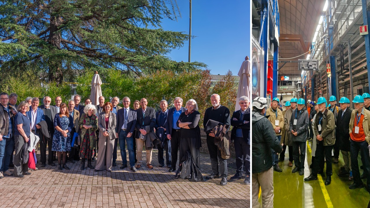 VISITA DELLA ACCADEMIA REALE SVEDESE DELLE SCIENZE AI LNGS E LNF