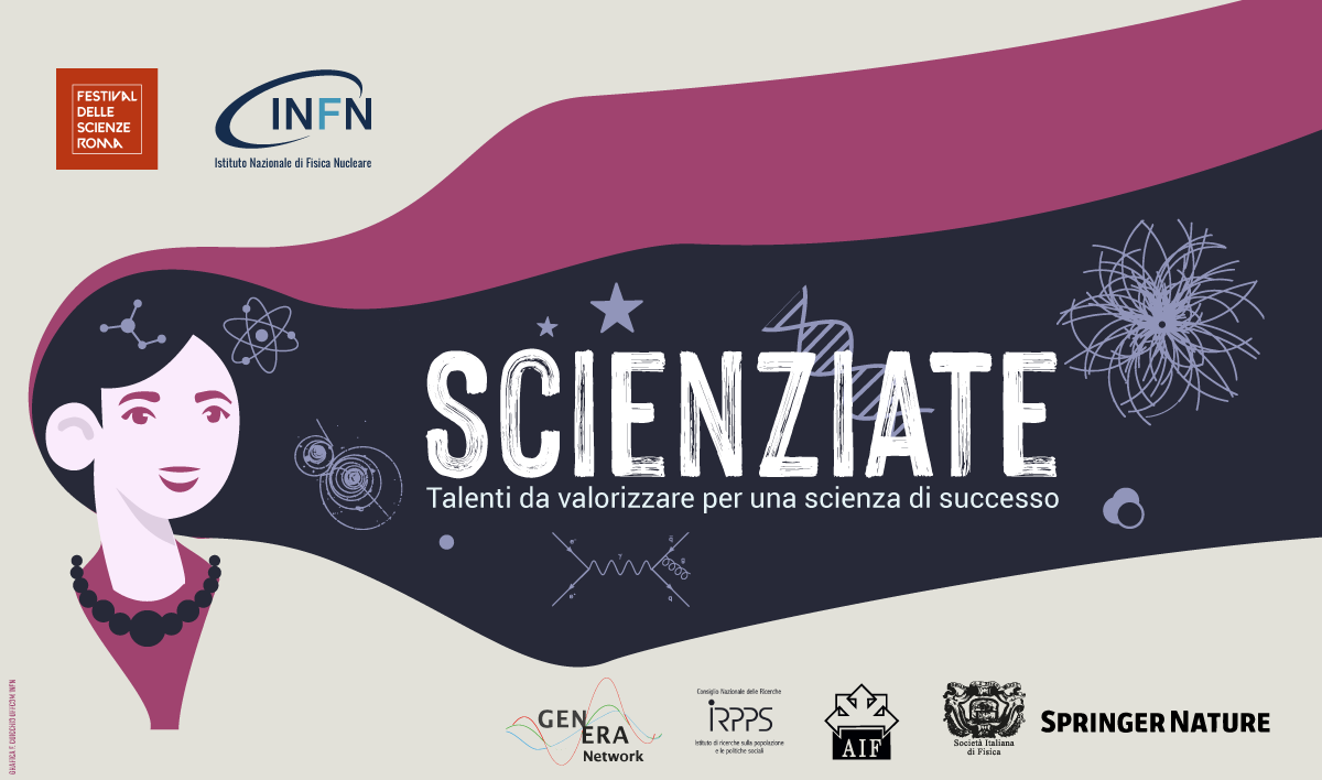 Banner dell'evento Scienziate