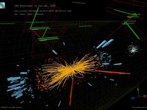 Candidato bosone Higgs (©CERN)