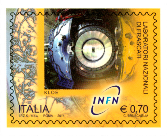 Laboratori Nazionali di Frascati - Francobollo 2014
